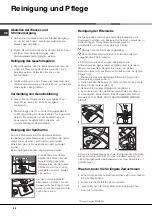 Preview for 46 page of Hotpoint Ariston LFT 228 Operating Instructions Manual