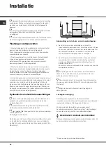 Preview for 50 page of Hotpoint Ariston LFT 228 Operating Instructions Manual