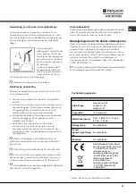 Preview for 51 page of Hotpoint Ariston LFT 228 Operating Instructions Manual