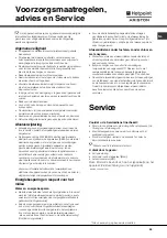 Preview for 59 page of Hotpoint Ariston LFT 228 Operating Instructions Manual