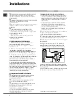 Preview for 2 page of Hotpoint Ariston LFTA+ M284 Operating Instruction