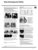 Preview for 41 page of Hotpoint Ariston LFTA+ M284 Operating Instruction