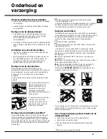 Preview for 57 page of Hotpoint Ariston LFTA+ M284 Operating Instruction