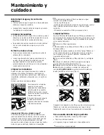 Preview for 69 page of Hotpoint Ariston LFTA+ M284 Operating Instruction