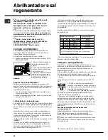 Preview for 80 page of Hotpoint Ariston LFTA+ M284 Operating Instruction