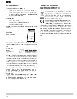 Preview for 18 page of Hotpoint Ariston LI C50 AA0 Operating Instruction