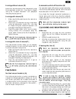 Preview for 21 page of Hotpoint Ariston LI C50 AA0 Operating Instruction