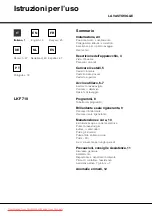 Preview for 1 page of Hotpoint Ariston LKF 710 User Manual