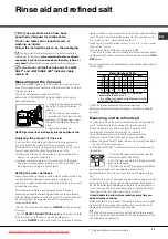 Preview for 21 page of Hotpoint Ariston LKF 710 User Manual