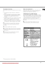 Preview for 27 page of Hotpoint Ariston LKF 710 User Manual