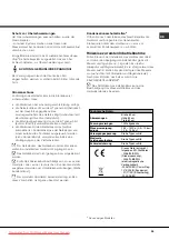 Preview for 39 page of Hotpoint Ariston LKF 710 User Manual