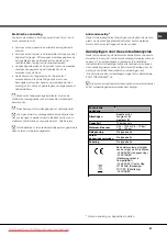 Preview for 51 page of Hotpoint Ariston LKF 710 User Manual