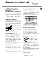 Preview for 9 page of Hotpoint Ariston LKF 720 Operating Instructions Manual