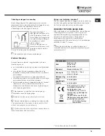 Preview for 15 page of Hotpoint Ariston LKF 720 Operating Instructions Manual