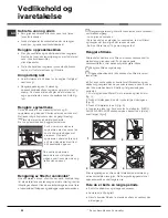 Preview for 22 page of Hotpoint Ariston LKF 720 Operating Instructions Manual