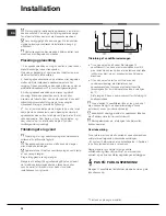 Preview for 38 page of Hotpoint Ariston LKF 720 Operating Instructions Manual