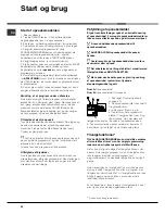 Preview for 42 page of Hotpoint Ariston LKF 720 Operating Instructions Manual