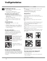 Preview for 46 page of Hotpoint Ariston LKF 720 Operating Instructions Manual