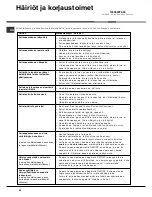 Preview for 60 page of Hotpoint Ariston LKF 720 Operating Instructions Manual