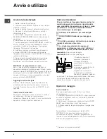 Preview for 6 page of Hotpoint Ariston LL 42 Instruction Book