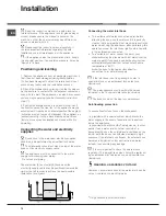 Preview for 14 page of Hotpoint Ariston LL 42 Instruction Book