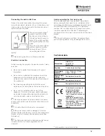 Preview for 15 page of Hotpoint Ariston LL 42 Instruction Book