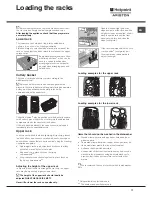 Preview for 17 page of Hotpoint Ariston LL 42 Instruction Book