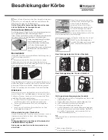 Preview for 41 page of Hotpoint Ariston LL 42 Instruction Book