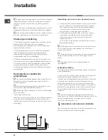 Preview for 50 page of Hotpoint Ariston LL 42 Instruction Book