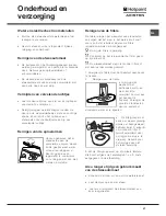 Preview for 57 page of Hotpoint Ariston LL 42 Instruction Book