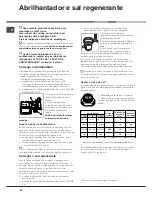 Preview for 80 page of Hotpoint Ariston LL 42 Instruction Book