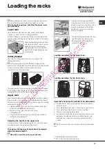 Preview for 17 page of Hotpoint Ariston LL 430 Instruction Booklet