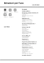 Preview for 1 page of Hotpoint Ariston LLK 7M121 Operating Instructions Manual