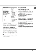 Preview for 51 page of Hotpoint Ariston LLK 7M121 Operating Instructions Manual