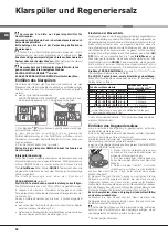 Preview for 58 page of Hotpoint Ariston LLK 7M121 Operating Instructions Manual