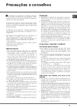 Preview for 63 page of Hotpoint Ariston LLK 7M121 Operating Instructions Manual