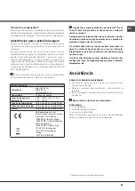 Preview for 65 page of Hotpoint Ariston LLK 7M121 Operating Instructions Manual