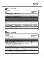 Предварительный просмотр 9 страницы Hotpoint Ariston LSB 5B019 Operating Instructions Manual