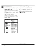 Предварительный просмотр 12 страницы Hotpoint Ariston LSB 5B019 Operating Instructions Manual