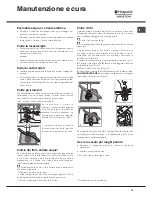 Предварительный просмотр 19 страницы Hotpoint Ariston LSB 5B019 Operating Instructions Manual