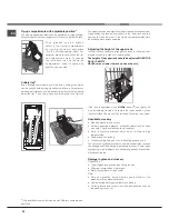 Предварительный просмотр 26 страницы Hotpoint Ariston LSB 5B019 Operating Instructions Manual