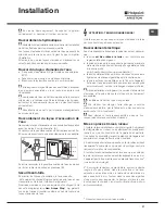 Предварительный просмотр 31 страницы Hotpoint Ariston LSB 5B019 Operating Instructions Manual