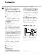 Предварительный просмотр 14 страницы Hotpoint Ariston LSF 712 Operating Instructions Manual