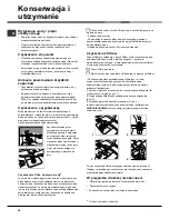 Предварительный просмотр 34 страницы Hotpoint Ariston LSF 712 Operating Instructions Manual