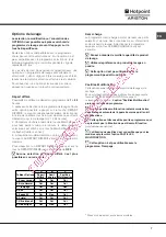 Preview for 7 page of Hotpoint Ariston LSF 825 Operating Instructions Manual