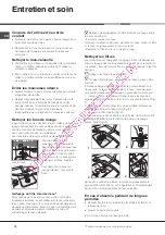 Preview for 10 page of Hotpoint Ariston LSF 825 Operating Instructions Manual