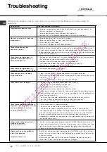 Preview for 24 page of Hotpoint Ariston LSF 825 Operating Instructions Manual