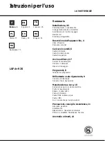 Hotpoint Ariston LSFA+ 935 Operating Instructions Manual preview