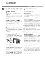 Preview for 24 page of Hotpoint Ariston LSFF 8M116 Operating Instructions Manual