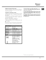 Preview for 25 page of Hotpoint Ariston LSFF 8M116 Operating Instructions Manual